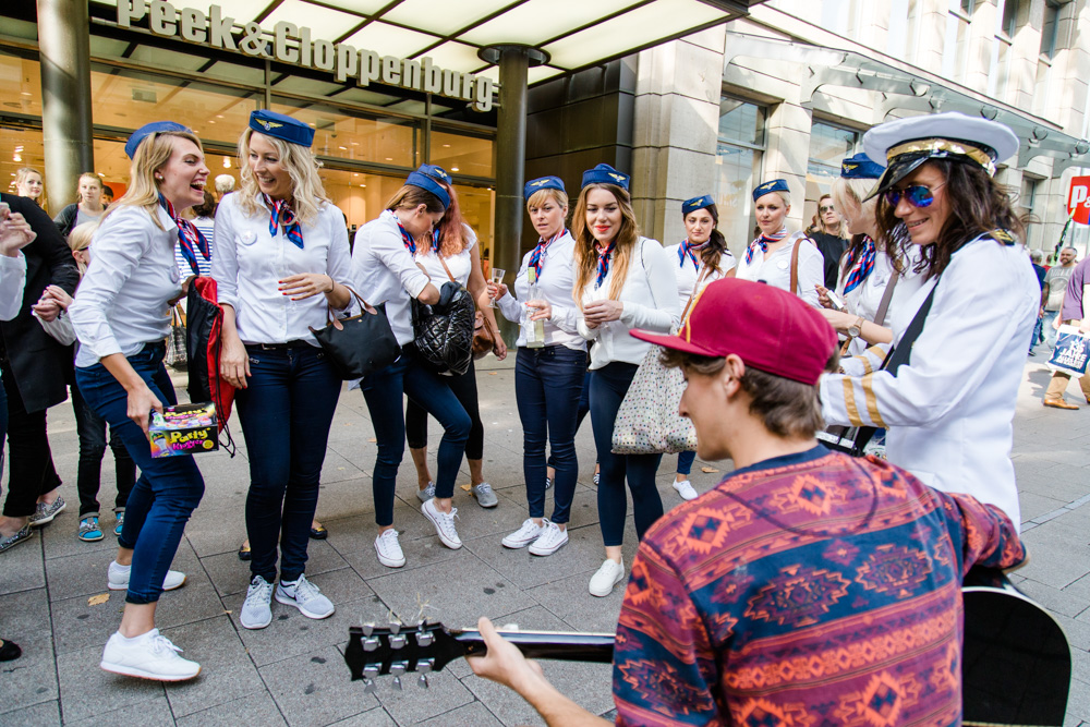 JGA-Fotoshooting in der Hamburger City und Hafencity